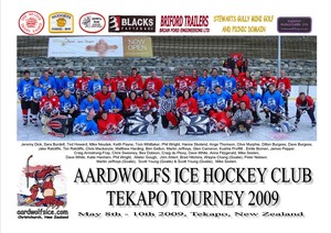 The Aardwolfs Tekapo Tourney 2009 (8th-10th May)